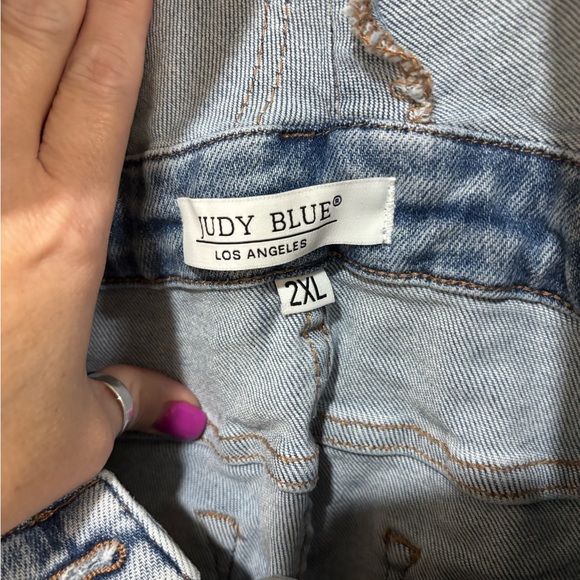 Judy Blue Light Blue Denim Jacket - Picture 2 of 3